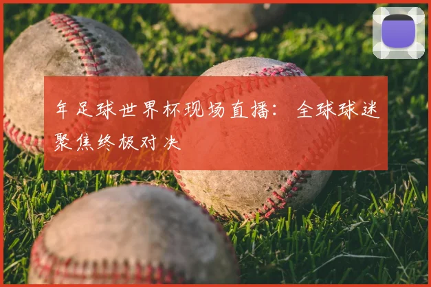 年足球世界杯现场直播:全球球迷聚焦终极对决